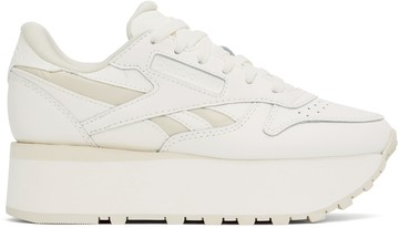 Reebok Classics 灰白色 Classic Leather Triple Lift 运动鞋