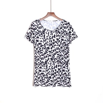 女短袖寬松圓領經典T恤衫上衣服時尚顯瘦氣質潮