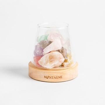 MONTAGNE富士山水晶擴香組-七彩水晶
