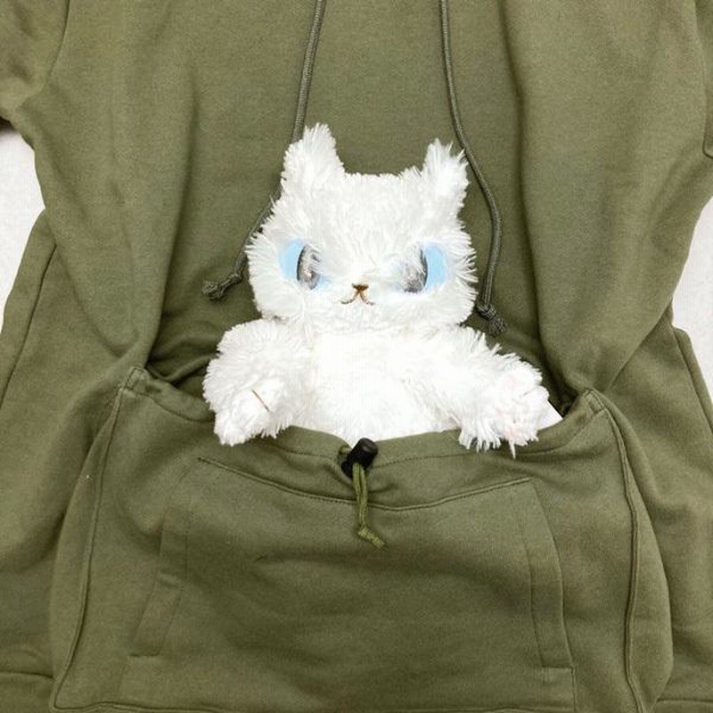ダヤン パーカー わちふぃーるど 猫みみパーカー 猫は液体