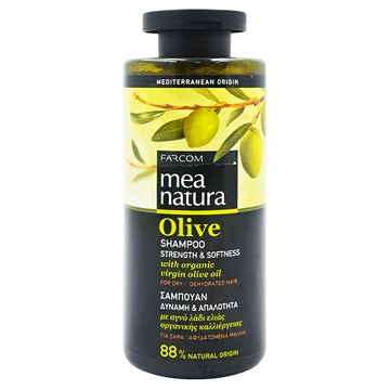 mea natura 橄欖保濕修護洗髮精  300ml  1瓶