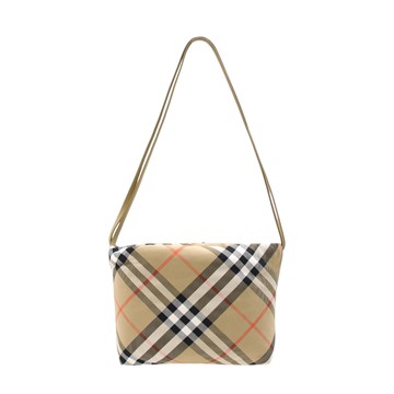 BURBERRY Kids 經典格紋斜背包