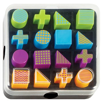 Learning Resources 教學資源 隨行益智挑戰盒  混合顏色  1套