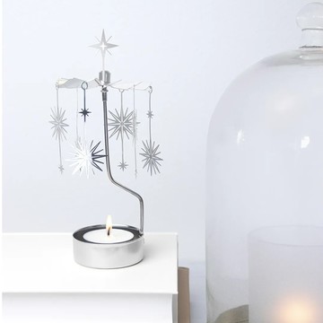 瑞典 Pluto Design 璀璨新星 旋轉燭台 (附茶燭）
