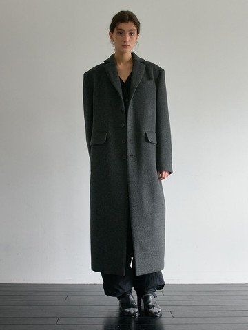 Reve Coat, Charcoal
