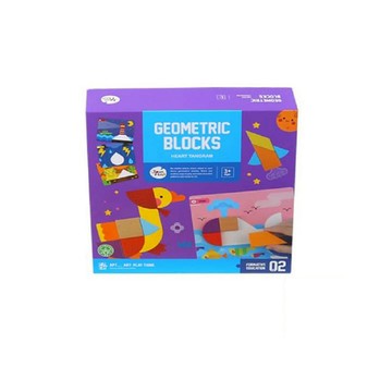 【JarMelo 原創美玩】腦力全開七巧板( 創意心型 )