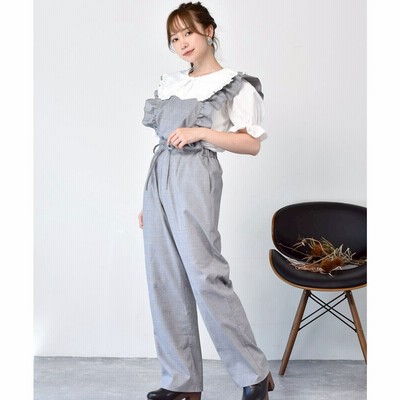 フリルサロペットの通販 2,388件の検索結果 | LINEショッピング