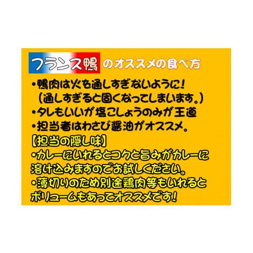 ふるさと納税 秋田県 由利本荘市 国産 フランス鴨 ロース焼き肉・しゃぶしゃぶ用 200g×3パック