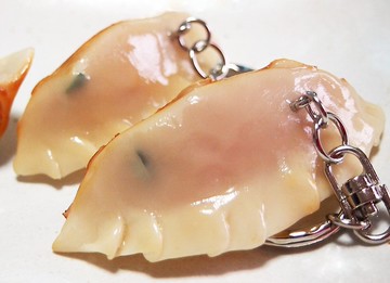 烤餃子鑰匙扣