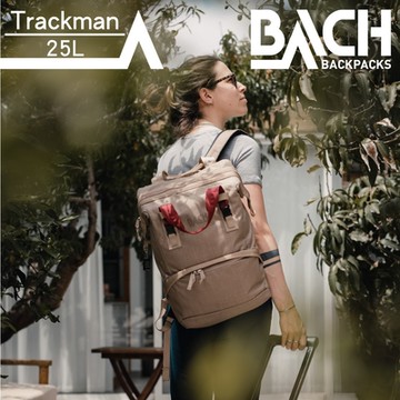 BACH DR. Trackman 25 休閒後背包 289932 麥田棕