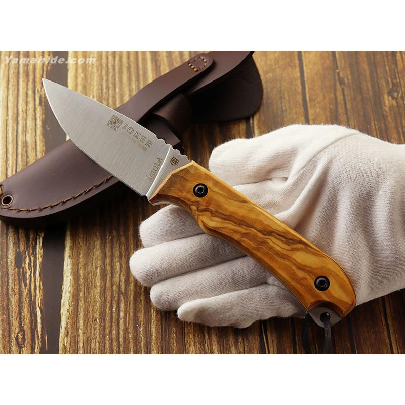 アウトドアナイフ キャンプ ブッシュクラフト ジョーカー CO102 アギラ オリーブ Joker AGUILA OLIVE BUSHCRAFT KNIFE