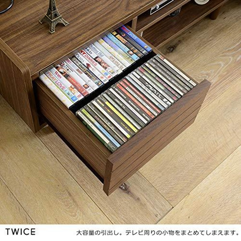 佐藤産業 TWICE テレビ台 ローボード 幅90cm 奥行40cm 高さ37.5cm