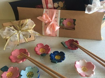 【筷子X筷架】甜蜜分享禮盒(筷架1入+筷子一雙)