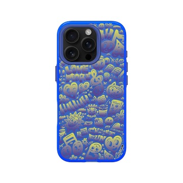 iPhone 16 Pro Clear 激光藍 - Chocomoo - Chocomoo WORLD: WATER GRAPE