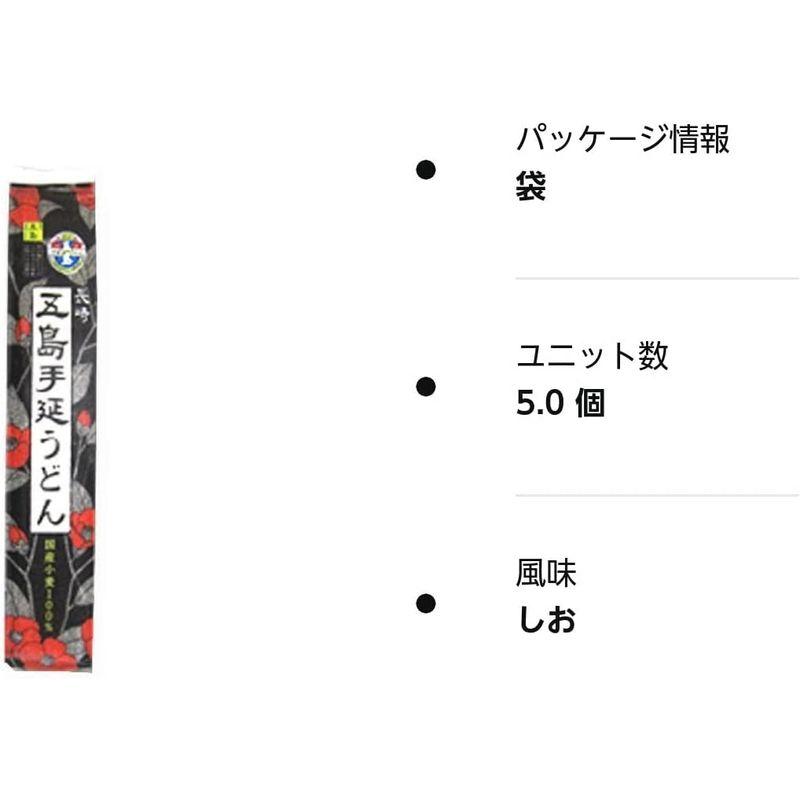 長崎五島うどん 五島手延うどん(国産) 200g×5個