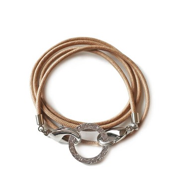 日本 Melody Accessory - 簡約款2way時尚眼鏡鍊/口罩繩-卡其