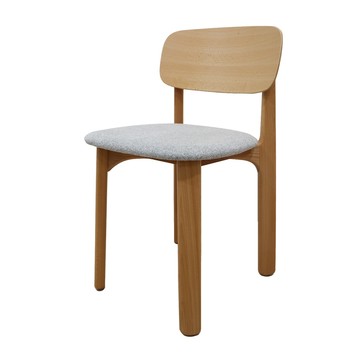 【BNS居家】帕比單椅 YSC-POPPY & YSC-POPPY-S │溫潤木質│布料坐墊│居家餐椅│餐廳必備