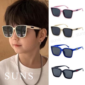 【SUNS】偏光兒童墨鏡 時尚韓版TR太陽眼鏡 抗UV(1353)