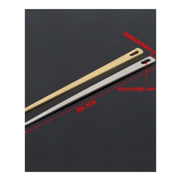 穿孔針麻袋針黃銅包粽子的穿針竹子縫包針棕特大號棕子大眼針針眼