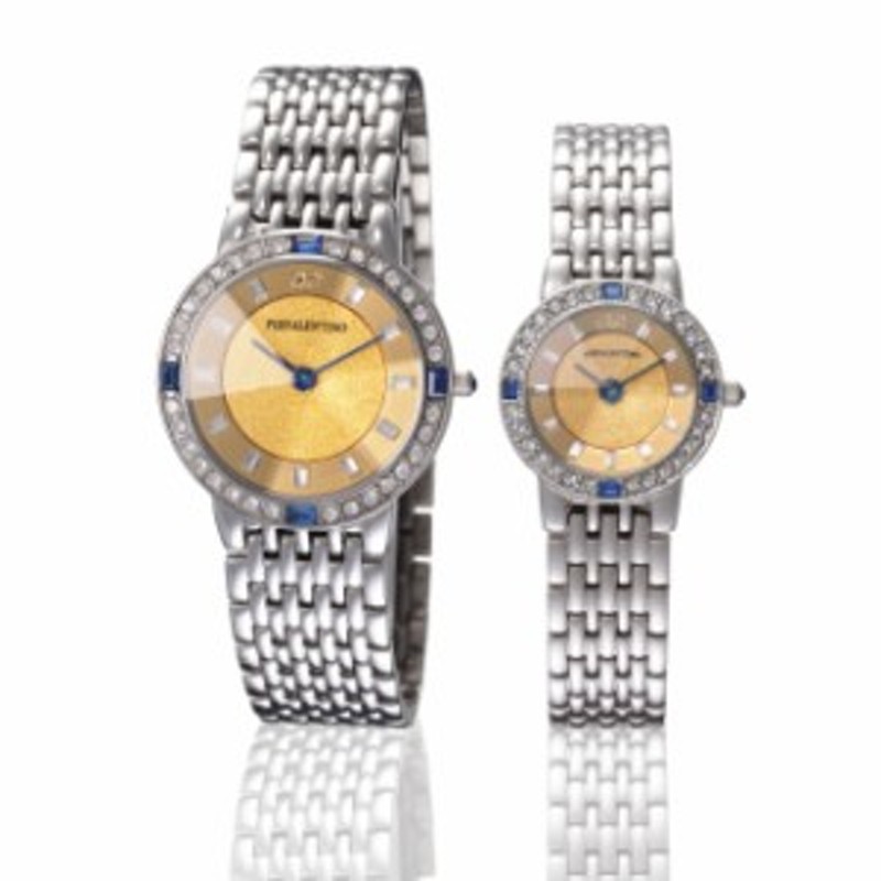 ペレバレンチノ 純金天然ダイヤ腕時計 メンズ腕時計 レディース腕時計