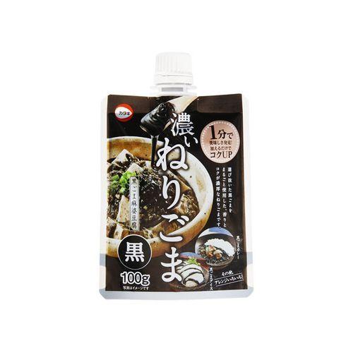 カタギ食品 濃いねりごま 黒 １００ｇ（5個） 取り寄せ商品