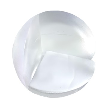 Aguard 圓形防撞角 桌角/家具防護 安裝便利  3.3*2.3cm  透明  8個