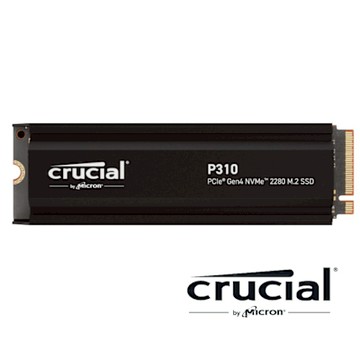 美光 Micron Crucial P310 1TB 含散熱片 PCIe NVMe M.2 SSD CT1000P310SSD5