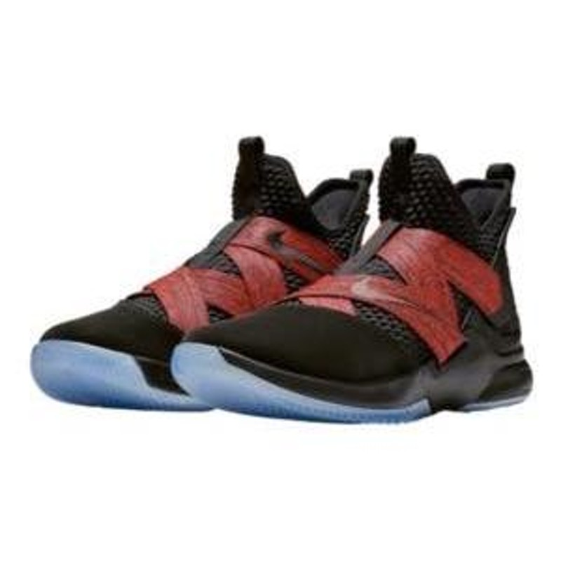 ナイキ メンズ バスケットボール シューズ Nike LeBron Soldier XII 12 ”Black Red” レブロン ソルジャー  Black/Black | LINEブランドカタログ