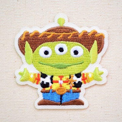 Disney ワッペン ピクサー トイストーリー コスチュームエイリアン リトルグリーンメン ディズニー アイロン シール かわいい 刺繍 キャラクター グッズ 通販 Lineポイント最大get Lineショッピング