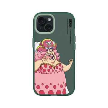 iPhone 15 Clear 憂墨綠 - 航海王 One Piece - 角色系列-Big Mom
