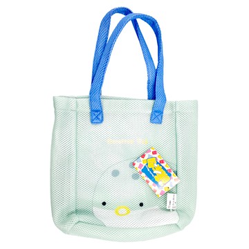 萌布朗 海洋公園系列 河豚手拎包 100%聚脂纖維  21 x 11.5 x 26cm  1個