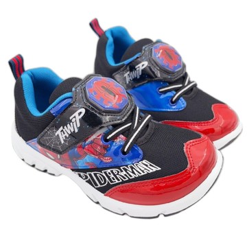 【菲斯質感生活購物】【限量特價!!】台灣製蜘蛛人電燈運動鞋 蜘蛛人燈鞋 marvel 休閒鞋 男童鞋