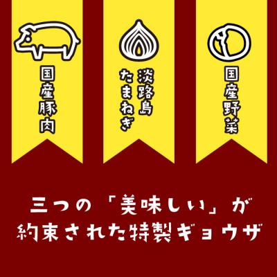 ふるさと納税 淡路市 淡路島たまねぎたっぷりジューシー餃子 100個(20g×20個×5PC)