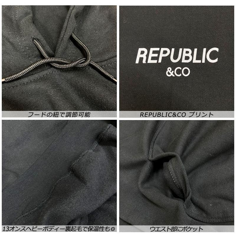 22-23 REPUBLIC &CO/リパブリック CLASSIC hoodie メンズ レディース