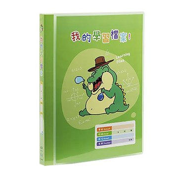 連勤LAN CHYN 學習檔案資料簿/40入/LC-40C/綠