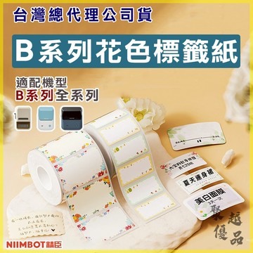 《台灣代理商公司貨》B21S/B21/B21Pro/B1/B3S/B31 花色貼紙P3 標籤貼紙 精臣 營養標示 精臣貼