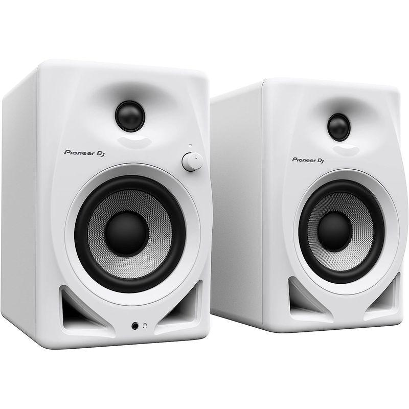 Pioneer DJ 4インチ 2wayアクティブモニタースピーカー DM-40D-W (White)