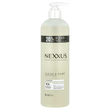 Nexxus, Clean & Pure™，滋養清體洗髮水，適用於各種髮質，16.5 液量盎司（488 毫升）