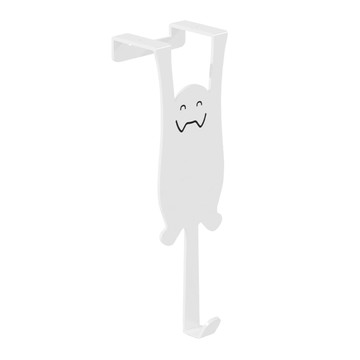 貓咪造型門後掛勾 盪鞦韆  白色  1組