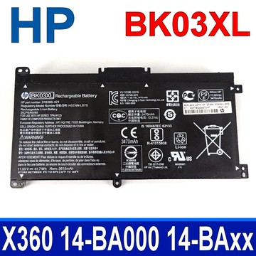 HP BK03XL 3芯 原廠電池 14-ba-78tx 14-ba079tx 14-ba082tx 14-ba083tx 14-ba072tx 14-ba073tx 14-ba075tx 14-ba-77tu 14-ba-063tx 14-ba130tu 14-ba113tx 14-ba114tx 14-ba-115tx 14-ba-119tx 14-ba089tx 14-ba090tx 14-ba091tx 14-ba111tu