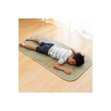 【IKEHIKO】嬰幼兒藺草睡墊童話森林 可愛動物圖案陪伴 厚實填充適合嬰兒床 清爽透氣天然材質睡墊 呵護肌膚揮別熱疹入