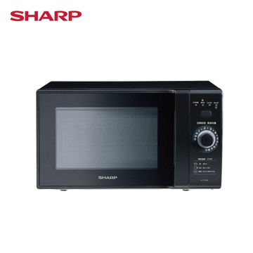 【SHARP夏普】20L 轉盤式定頻微波爐 R-TT20SS(B)