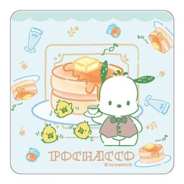 【震撼精品百貨】Pochacco 帕帢狗~日本三麗鷗Sanrio 帕恰狗方型壓克力杯墊*95436