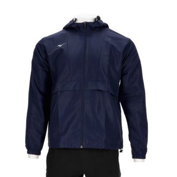Mizuno 美津濃 男款 深藍色 運動 慢跑 路跑 訓練 抗紫外線 彈性 舒適 外套 32TCA58514