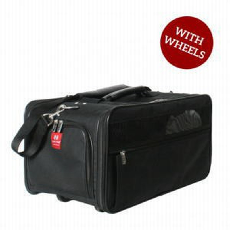 ペットキャリーバッグ Bark N Bag Wheeled Jetway Classic Black 通販 Lineポイント最大1 0 Get Lineショッピング