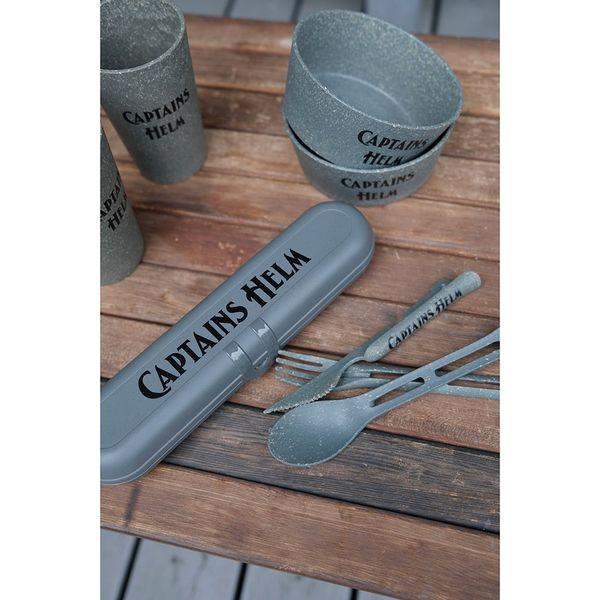 CAPTAINS HELM キャプテンズヘルム #PURE MATERIAL CUTLERY SET カトラリーセット・GRAY
