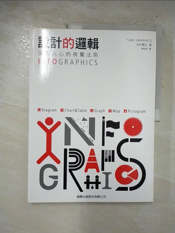 【書寶二手書T7／設計_UMW】設計的邏輯 Infographics深入人心的視覺法則_木村博之