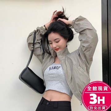 【梨卡】隔日到貨 女裝 工裝外套 外套女 寬鬆外套 涼感外套 復古風 休閒外套長袖 長袖外套 WT077【現貨24H】