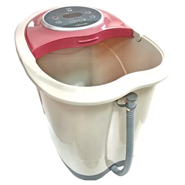 日虎 高桶SPA按摩泡腳機 ZH-8607 (45 x 37 x 52cm) - 深層足浴 滾輪按摩  粉色