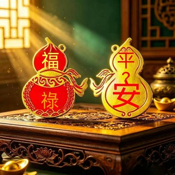 紫南宮過爐開光🙏🏻8月初更新-【新品推出】直髮新款福祿平安葫蘆鑰匙扣男女通用汽車掛件 QKAV